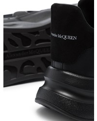 Scarpe sportive in pelle nere di Alexander McQueen
