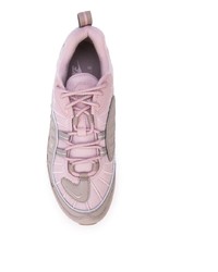 Scarpe sportive in pelle rosa di Nike