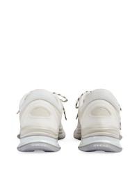 Scarpe sportive in pelle scamosciata bianche di Gucci