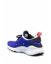 Scarpe sportive in pelle scamosciata blu di Nike