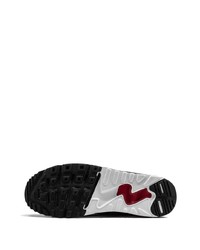 Scarpe sportive in pelle stampate nere di Nike