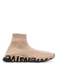 Scarpe sportive marrone chiaro di Balenciaga