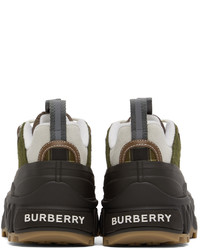 Scarpe sportive marrone scuro di Burberry