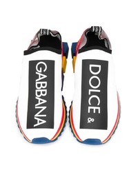 Scarpe sportive multicolori di Dolce & Gabbana