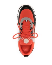 Scarpe sportive nere e arancione di Michael Kors