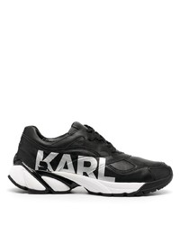 Scarpe sportive nere e argento di Karl Lagerfeld