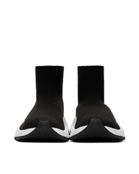 Scarpe sportive nere e bianche di Balenciaga