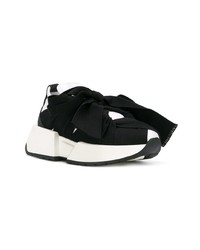 Scarpe sportive nere e bianche di MM6 MAISON MARGIELA