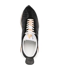 Scarpe sportive nere e bianche di Lanvin