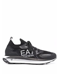 Scarpe sportive nere e bianche di Ea7 Emporio Armani