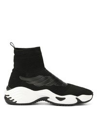 Scarpe sportive nere e bianche di Emporio Armani