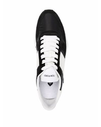 Scarpe sportive nere e bianche di Tom Ford