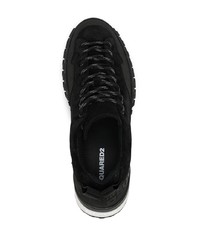 Scarpe sportive nere e bianche di DSQUARED2