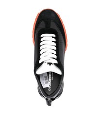 Scarpe sportive nere e bianche di DSQUARED2