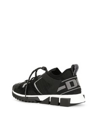 Scarpe sportive nere e bianche di Dolce & Gabbana
