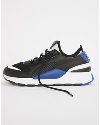 Scarpe sportive nere e blu di Puma