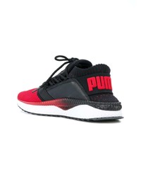 Scarpe sportive rosse e nere di Puma