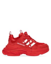 Scarpe sportive rosse di Balenciaga
