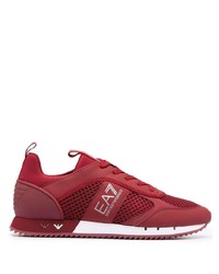 Scarpe sportive rosse di Ea7 Emporio Armani