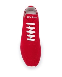 Scarpe sportive rosse di Kiton