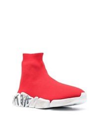 Scarpe sportive rosse di Balenciaga