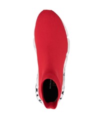 Scarpe sportive rosse di Balenciaga