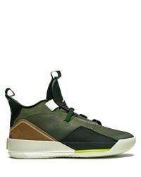 Scarpe sportive verde scuro di Jordan
