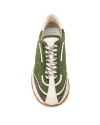 Scarpe sportive verde scuro di Jimmy Choo