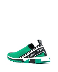 Scarpe sportive verdi di Dolce & Gabbana