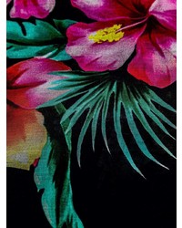 Sciarpa a fiori nera di Moschino