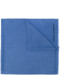 Sciarpa blu di Dolce & Gabbana