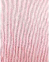 Sciarpa di cotone rosa di Moschino Cheap & Chic