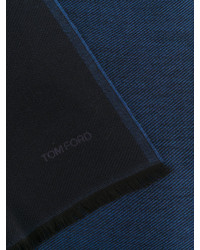 Sciarpa di lana blu scuro di Tom Ford