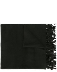 Sciarpa di lana nera di AMI Alexandre Mattiussi
