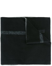 Sciarpa di lana nera di Armani Collezioni