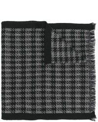 Sciarpa di lana nera di Canali