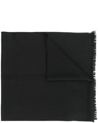 Sciarpa di lana nera di Emporio Armani