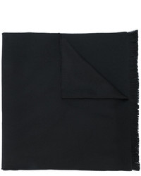 Sciarpa di lana nera di Emporio Armani