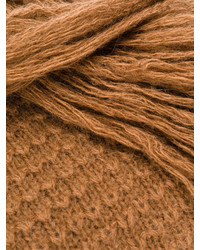 Sciarpa di lana terracotta di Stella McCartney