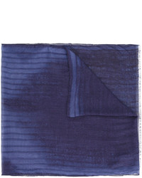 Sciarpa di seta blu scuro di John Varvatos