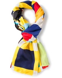 Sciarpa di seta multicolore di Pierre Louis Mascia