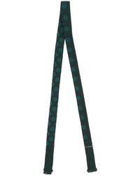 Sciarpa di seta verde scuro di Lanvin