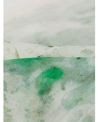 Sciarpa effetto tie-dye verde oliva di Avant Toi