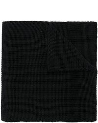 Sciarpa lavorata a maglia nera di Dolce & Gabbana