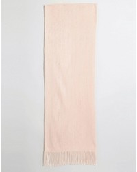 Sciarpa lavorata a maglia rosa di Asos
