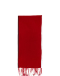 Sciarpa lavorata a maglia rossa di Daniel W. Fletcher