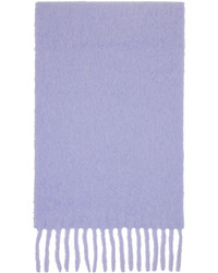 Sciarpa lavorata a maglia viola chiaro di Marni
