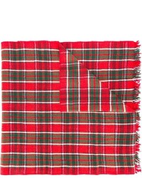 Sciarpa scozzese rossa di Polo Ralph Lauren
