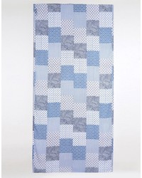 Sciarpa stampata azzurra di Asos