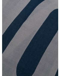 Sciarpa stampata blu scuro di Moschino